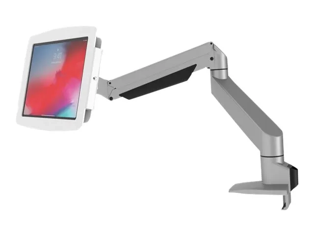 Compulocks iPad 10.2" Bras telescopique articulé argenté avec boîtier Space