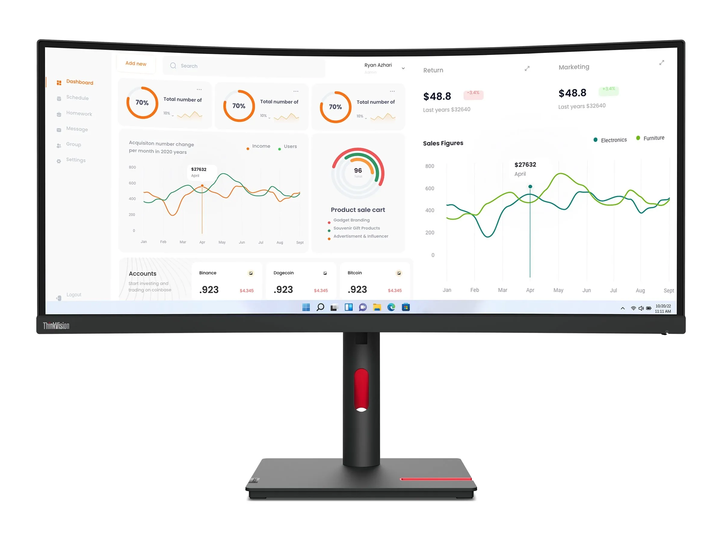 Lenovo ThinkVision T34w