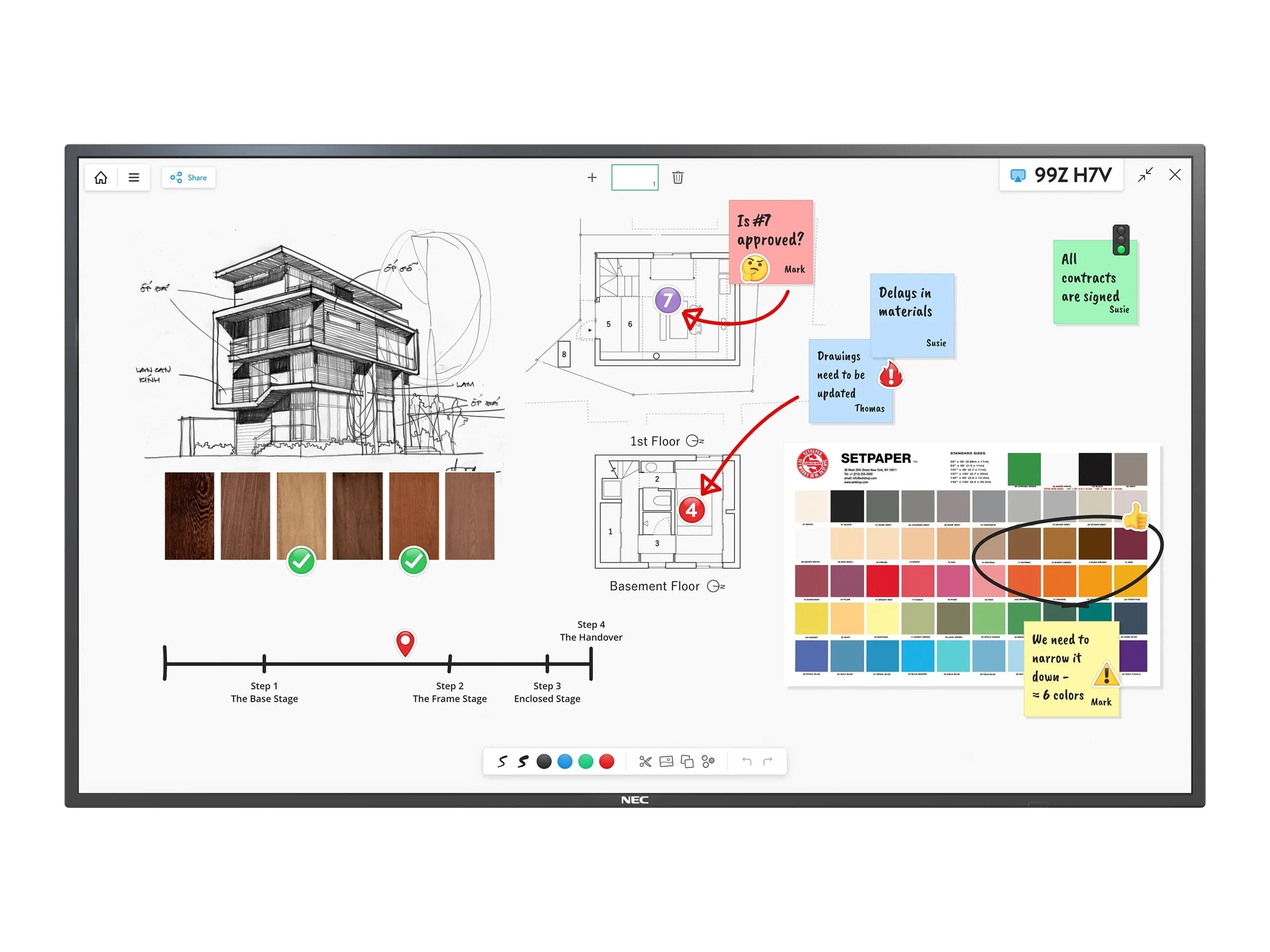 NEC MultiSync M551 IGB