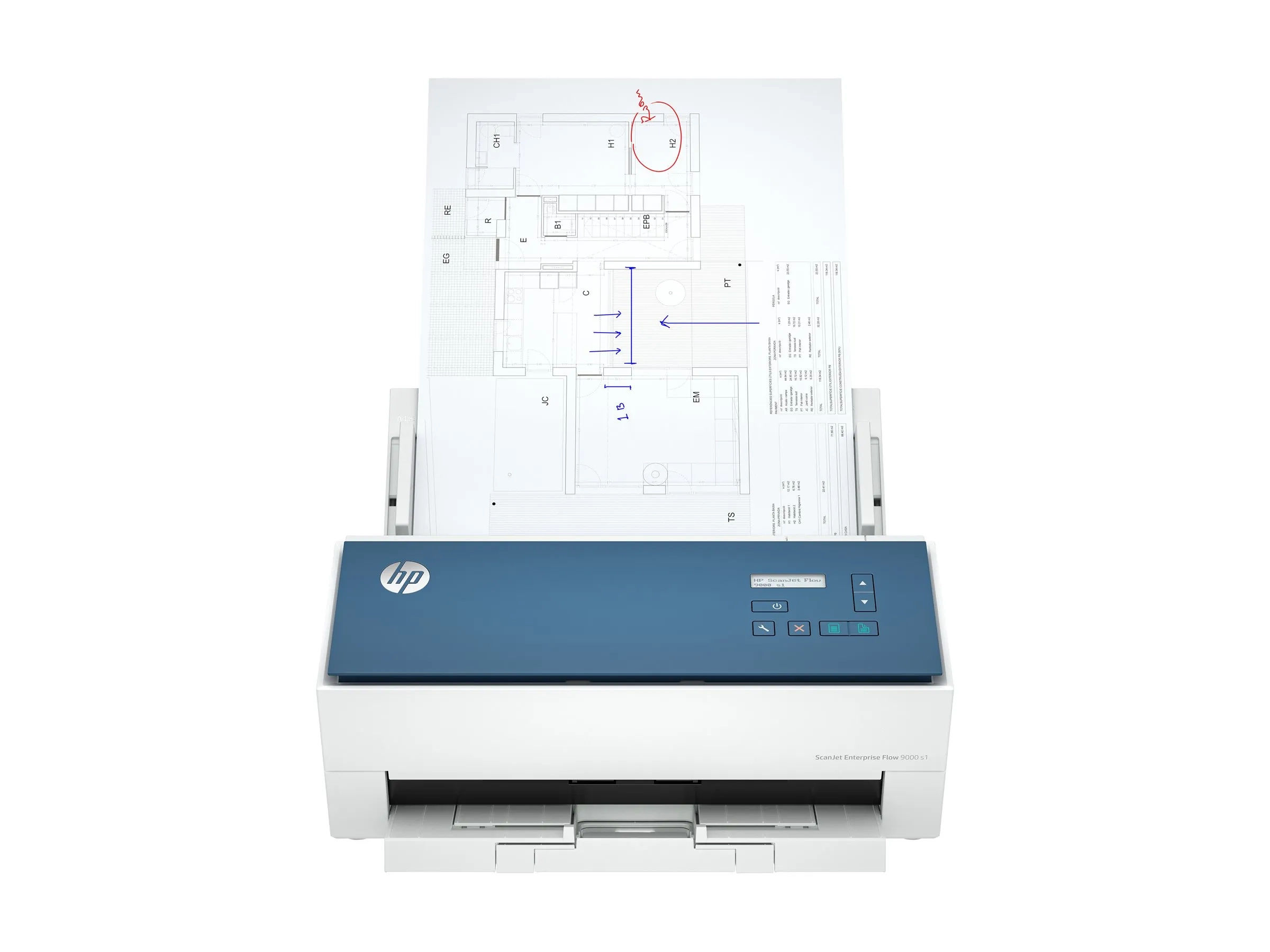 HP ScanJet Enterprise Flow 9000 s1