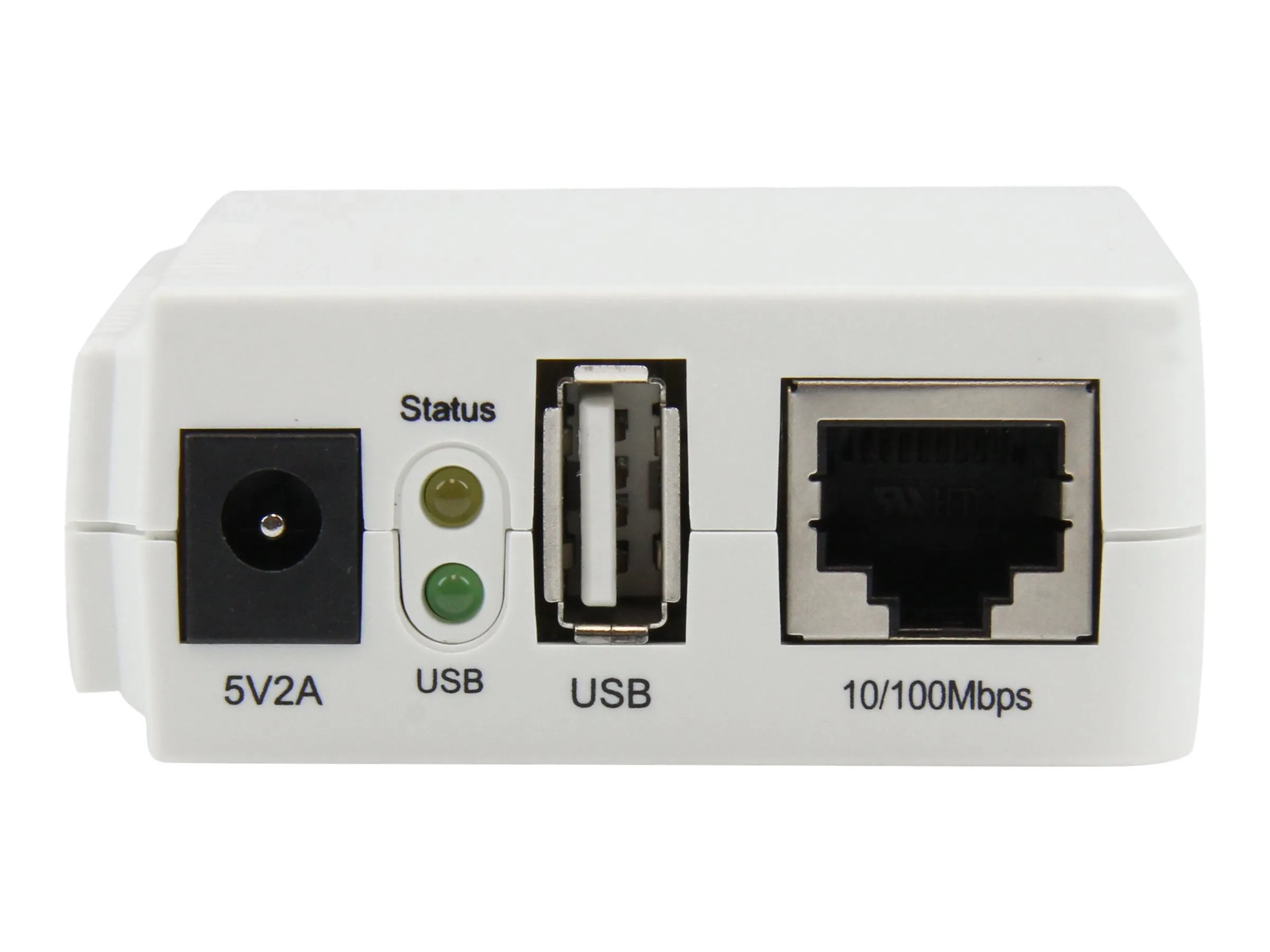 StarTech.com Serveur d'impression USB 2.0 sans fil N avec port Ethernet 10/100 Mb/s