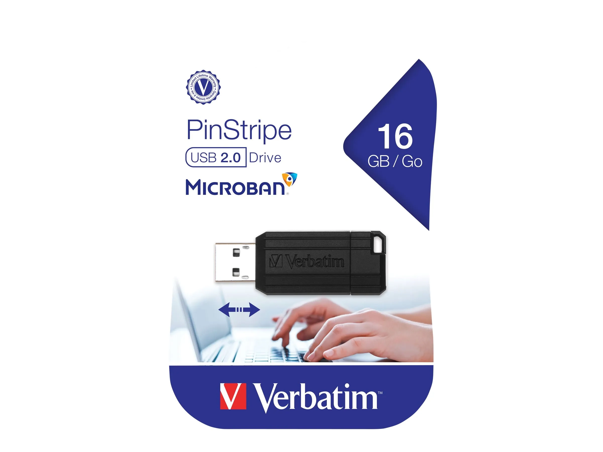 Verbatim PinStripe USB Drive