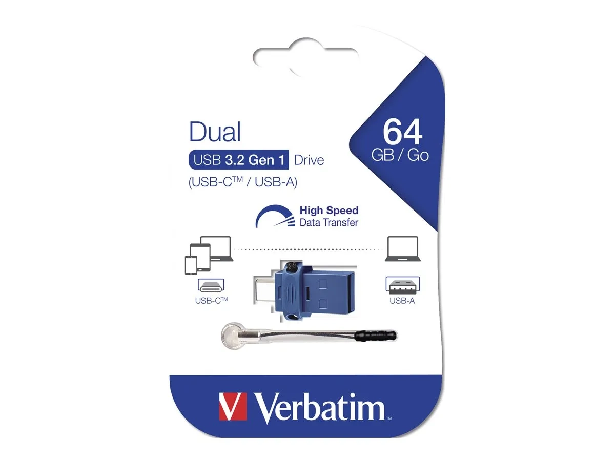 Verbatim Store 'n' Go Dual USB Drive Type