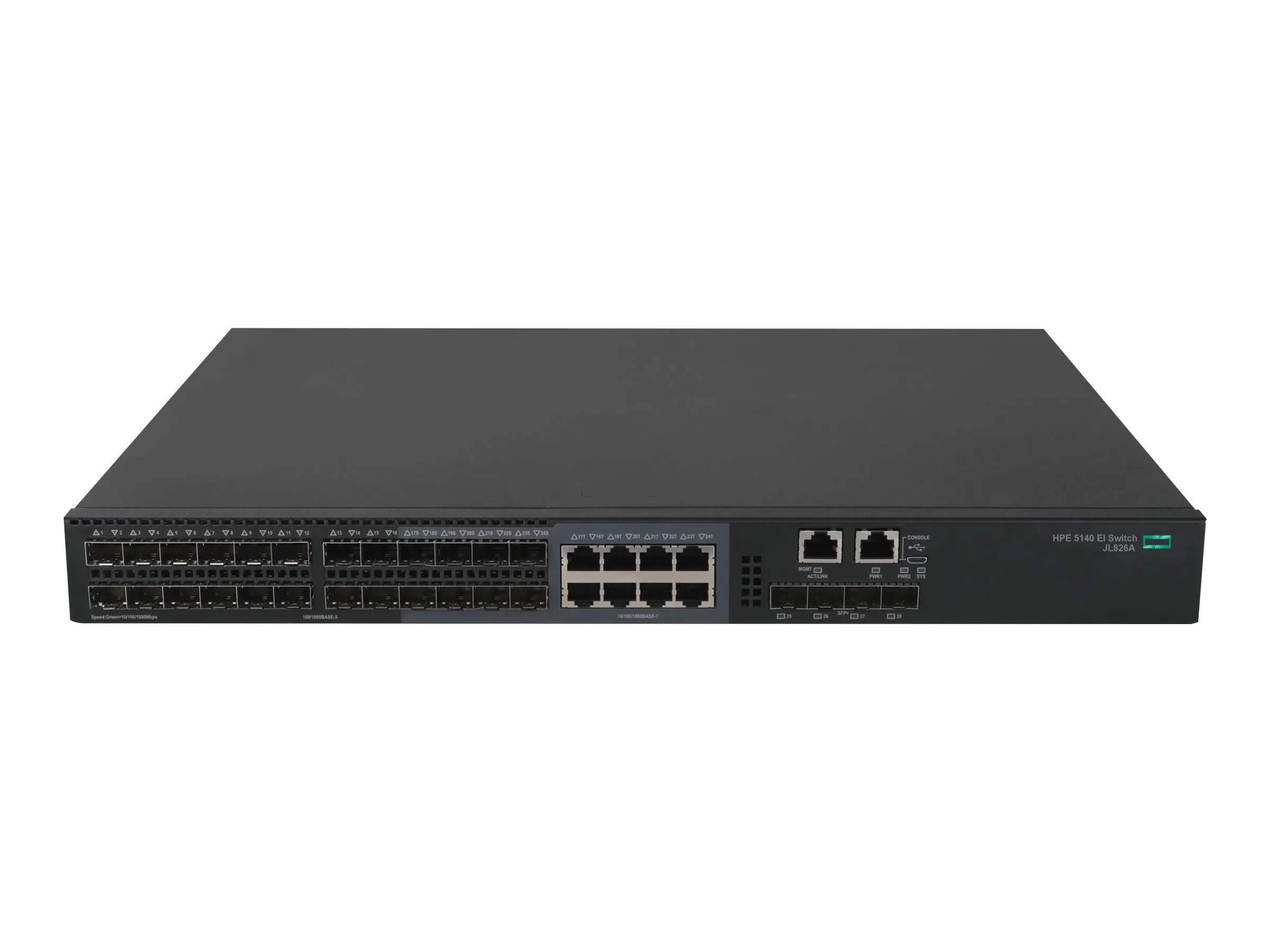 HPE FlexNetwork 5140 24G SFP w/8G Combo 4SFP+ EI