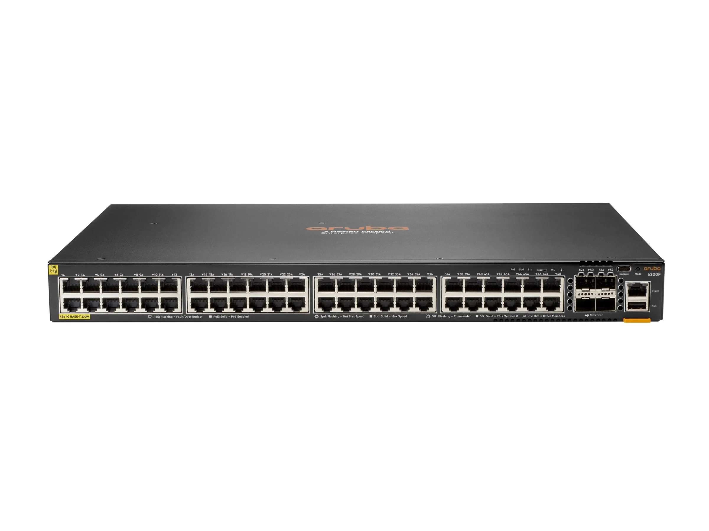 HPE Aruba Networking CX 6200F 48G 4SFP Switch
