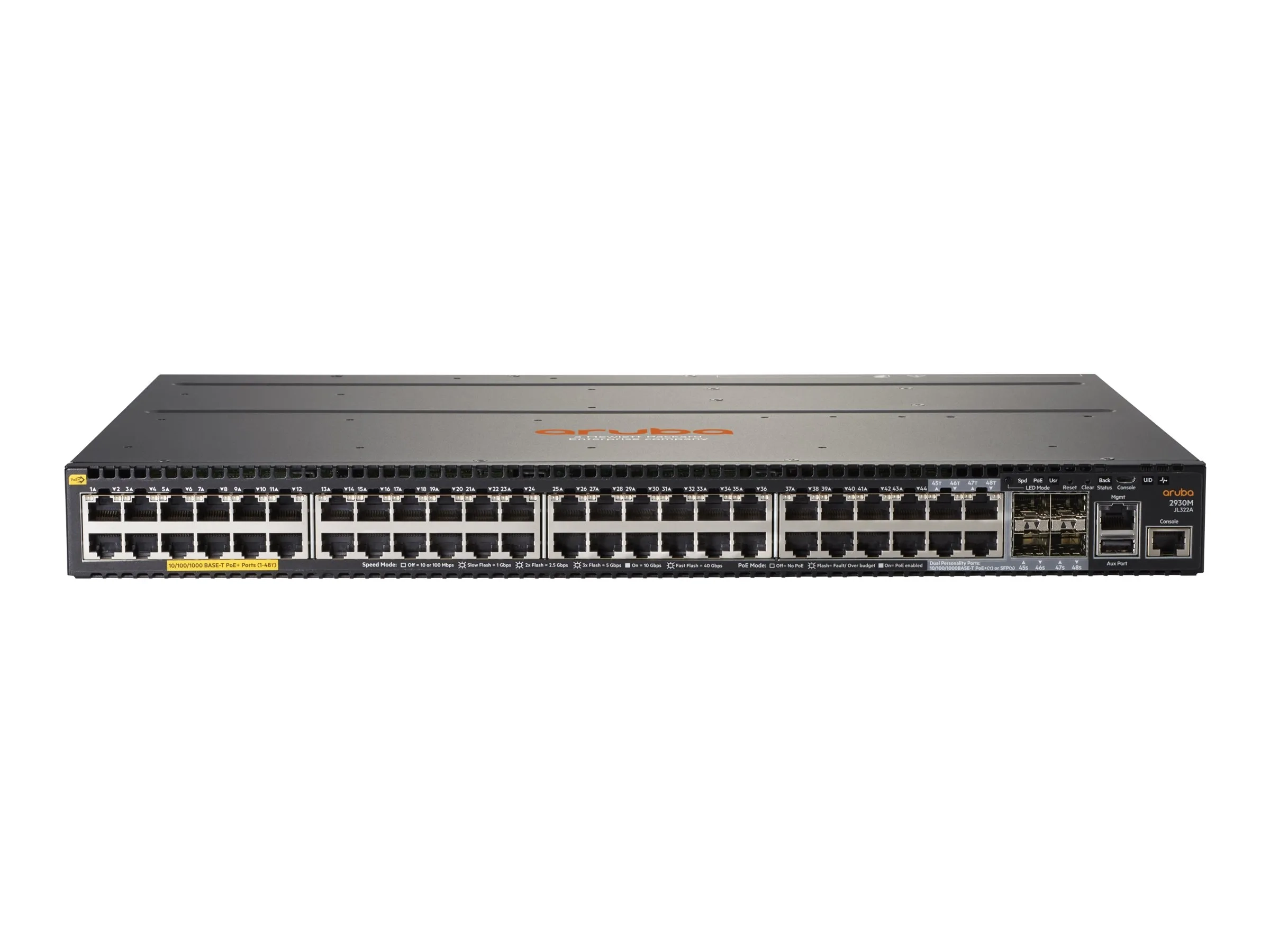 HPE Aruba 2930M 48G POE+ 1