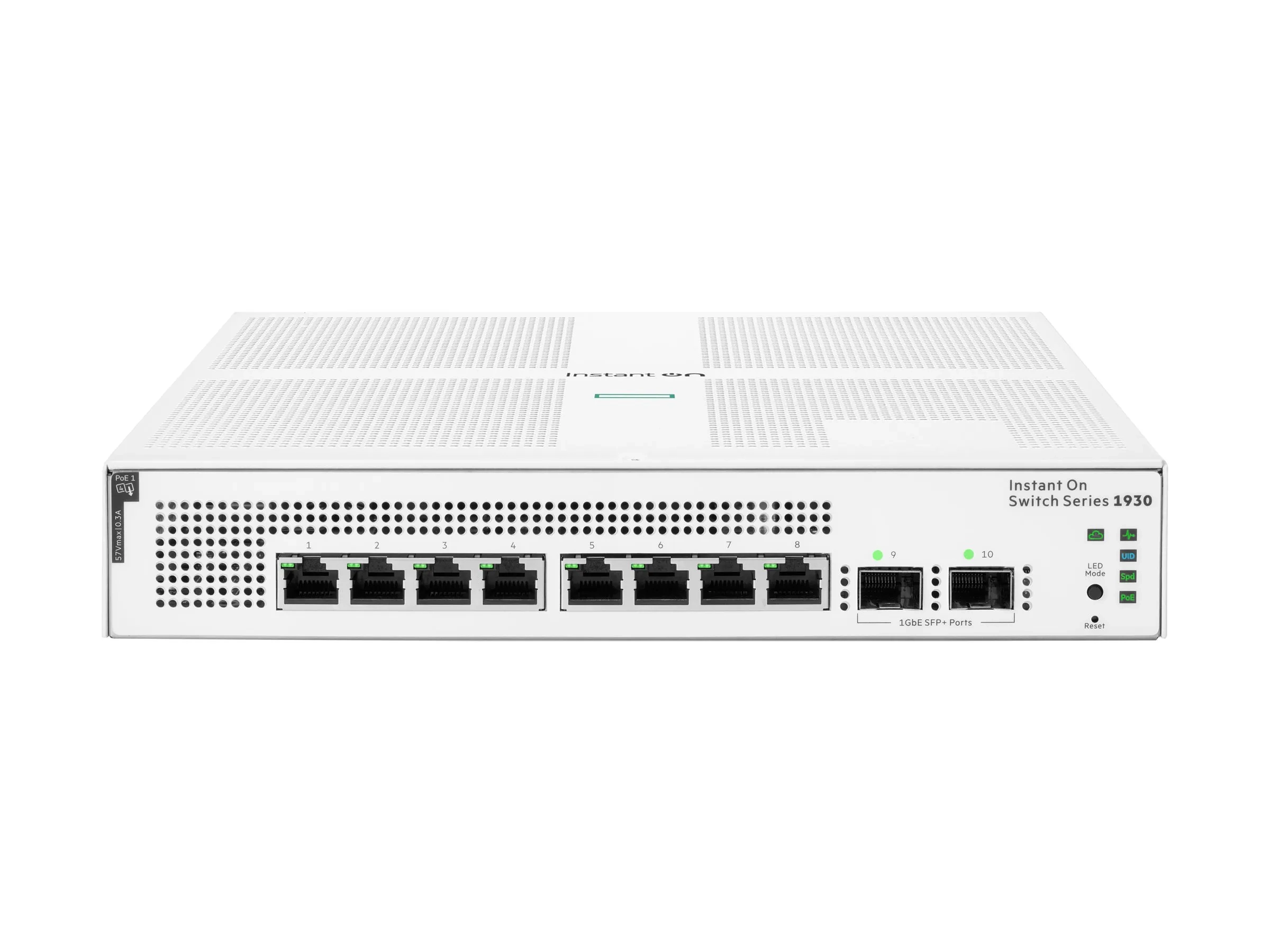 HPE Networking Instant On 1930 8G Class4 PoE 2SFP 124W Switch