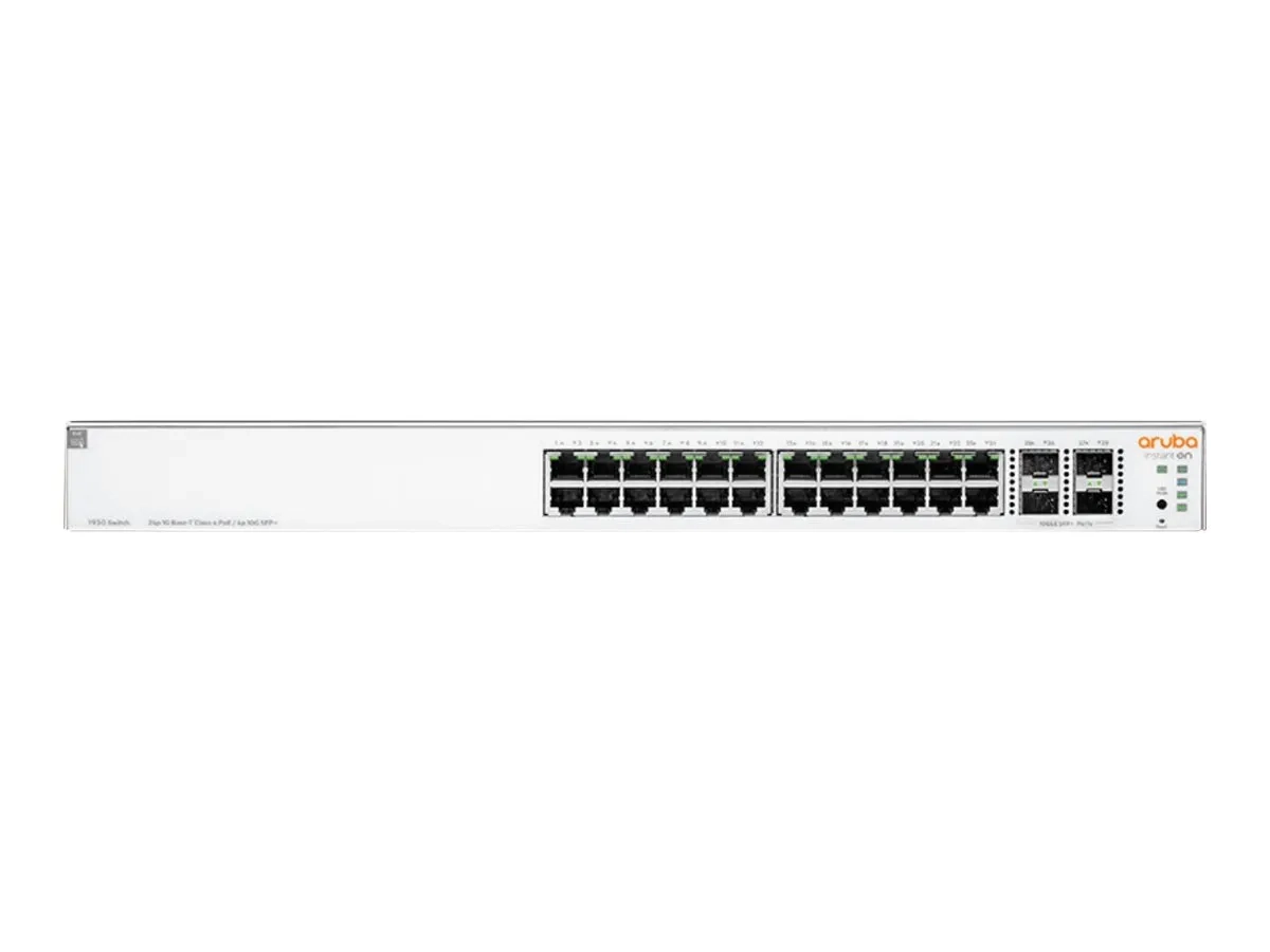 HPE Networking Instant On 1930 24G Class4 PoE 4SFP/SFP+ 370W Switch
