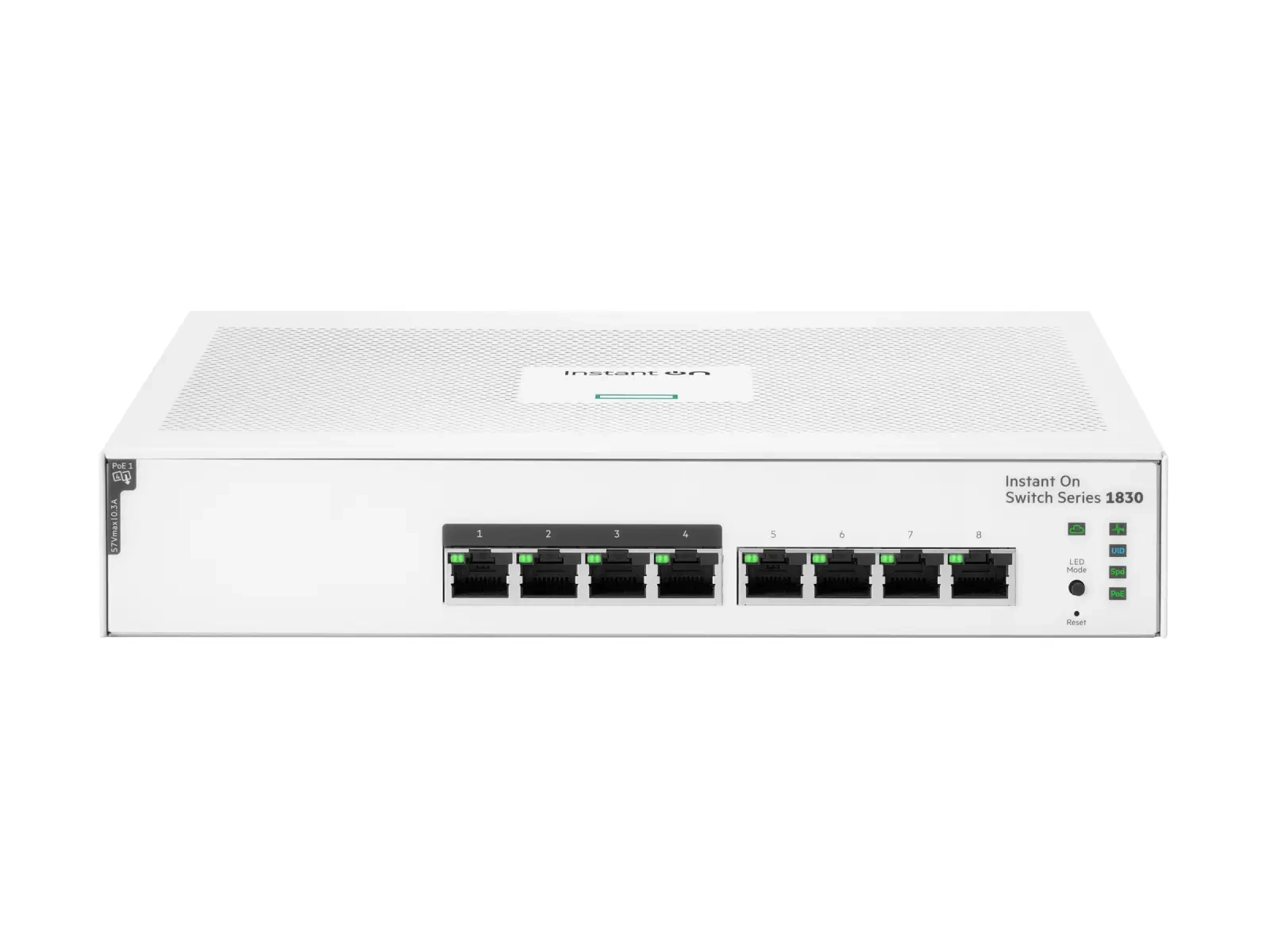 HPE Networking Instant On 1830 8G 4p Class4 PoE 65W Switch