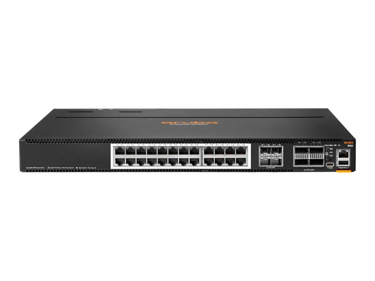 HPE Aruba Networking CX 8100 24x10GBase