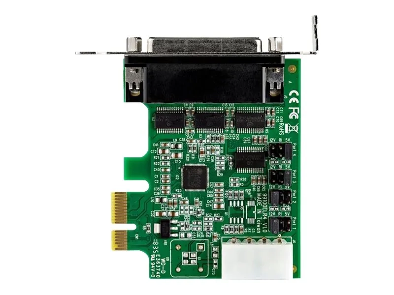 StarTech.com Carte série PCI Express RS232 à 4 ports