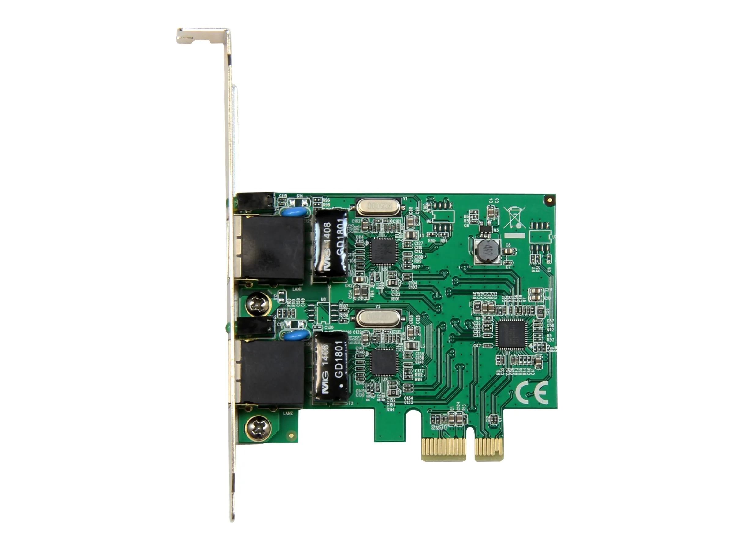 StarTech.com Carte adaptateur réseau serveur Gigabit PCI Express double port