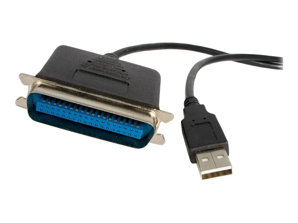 StarTech.com Câble Adaptateur de 1.80m USB vers 1 Port Parallèle pour Imprimante
