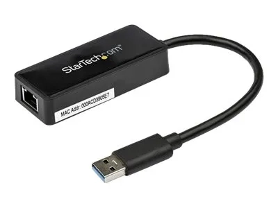 StarTech.com Adaptateur réseau USB 3.0 vers Gigabit Ethernet avec port USB intégré