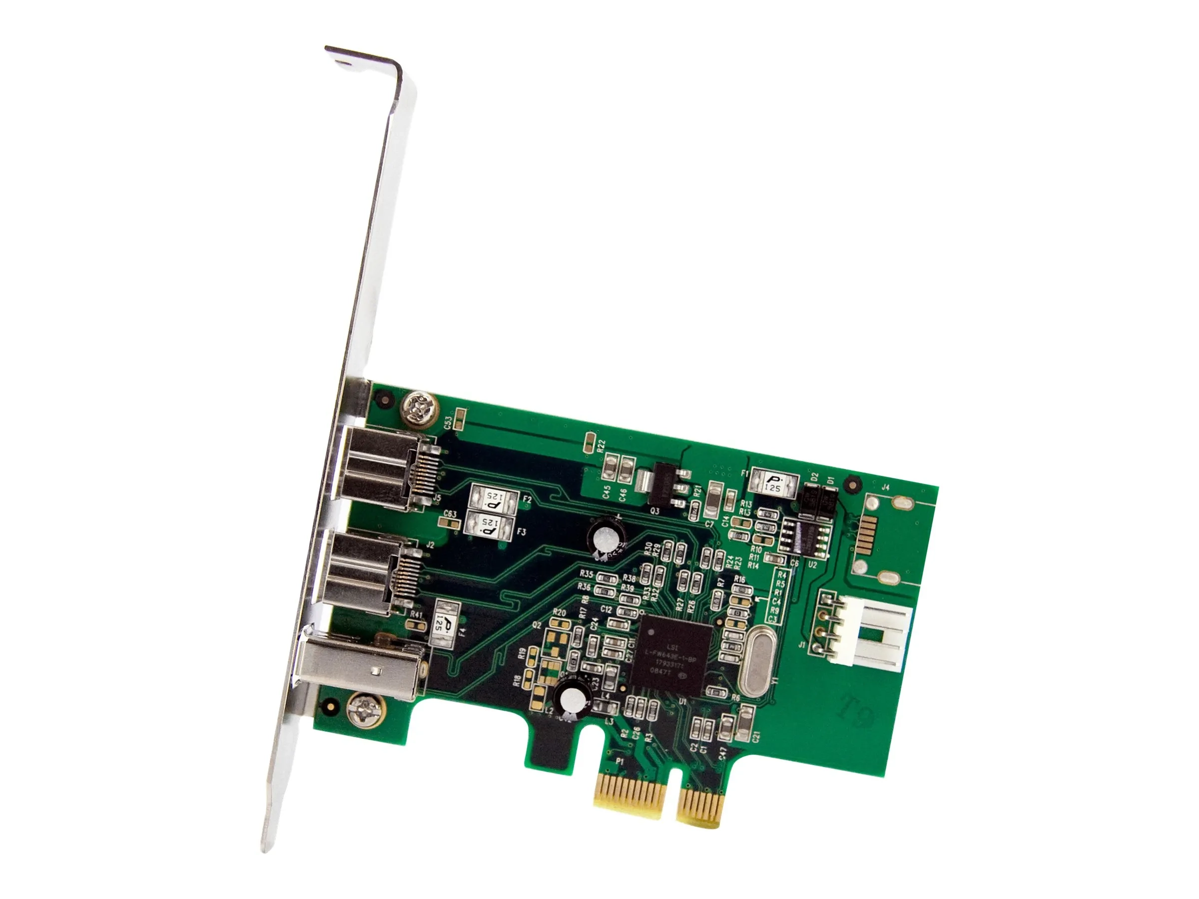 StarTech.com Carte Adaptateur PCI Express vers 3 Ports FireWire