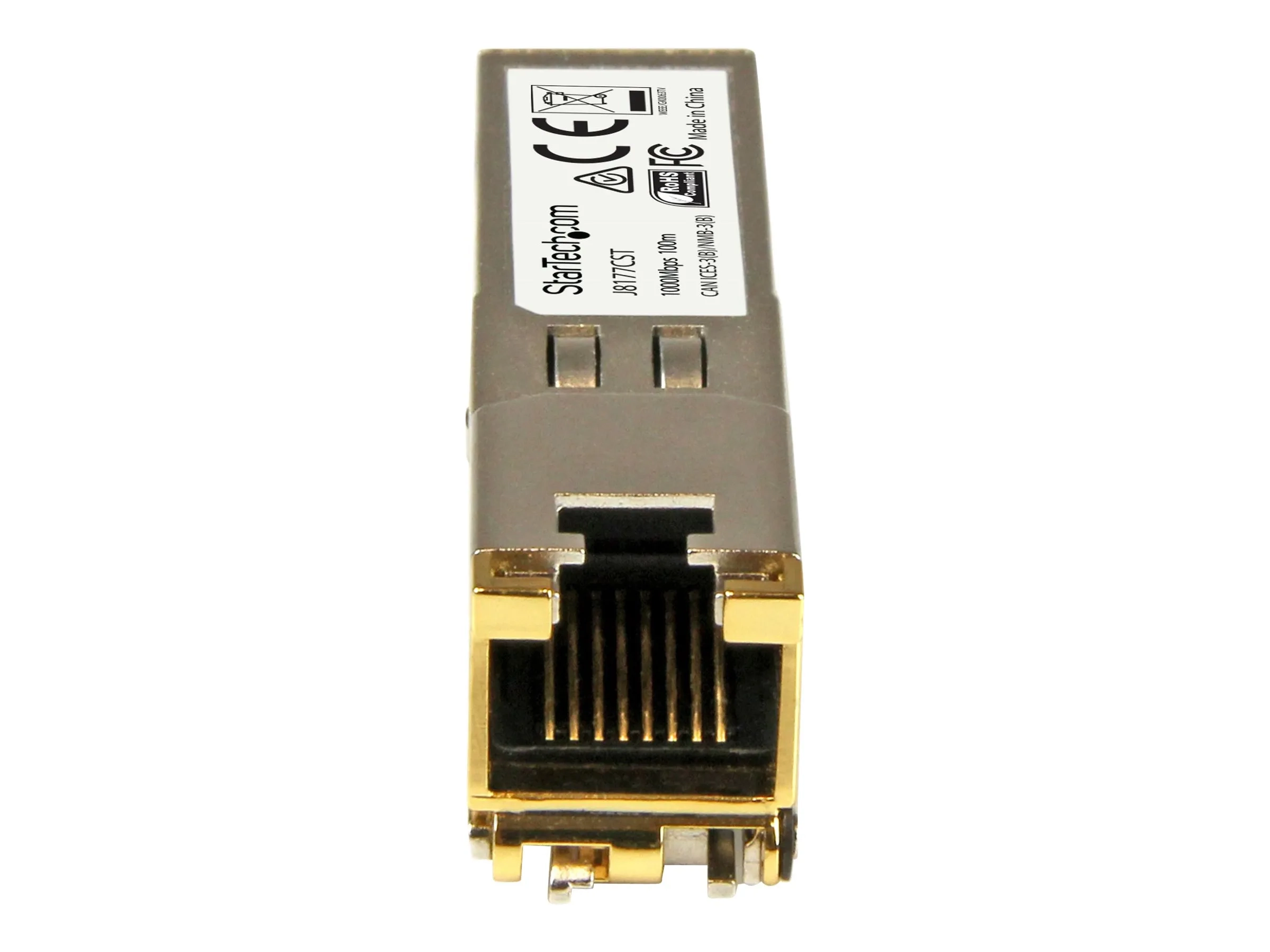 StarTech.com Module de transceiver SFP Gigabit RJ45 en cuivre