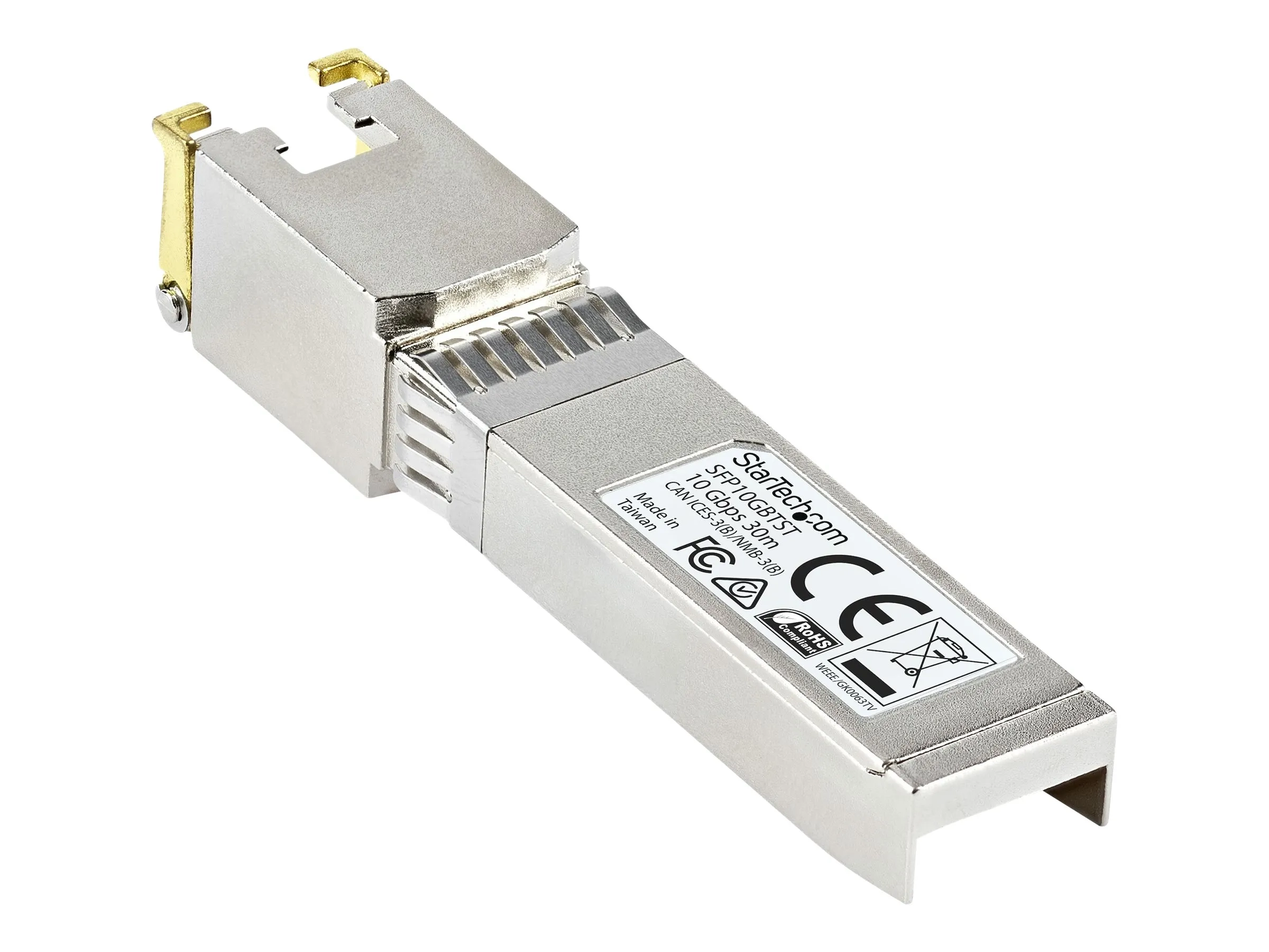 StarTech.com SFP+ 10 Gigabit RJ45 cuivre 10GBase