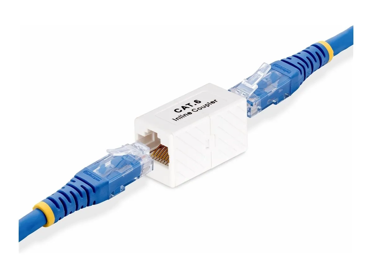 StarTech.com Coupleur RJ45, Connecteur Cat6 en Ligne, Adaptateur T568 F/F
