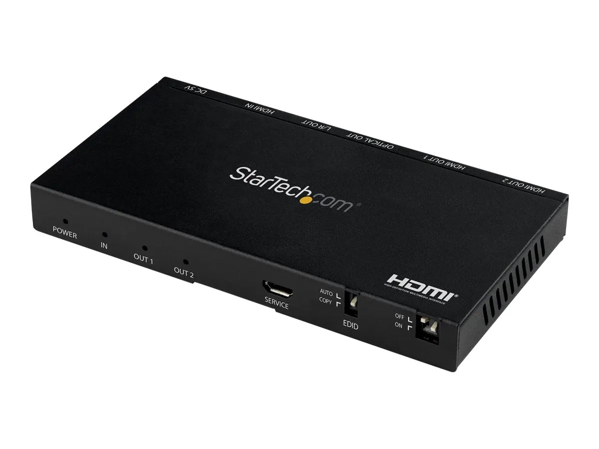 StarTech.com ST122HD20S Répartiteur HDMI à 2 ports