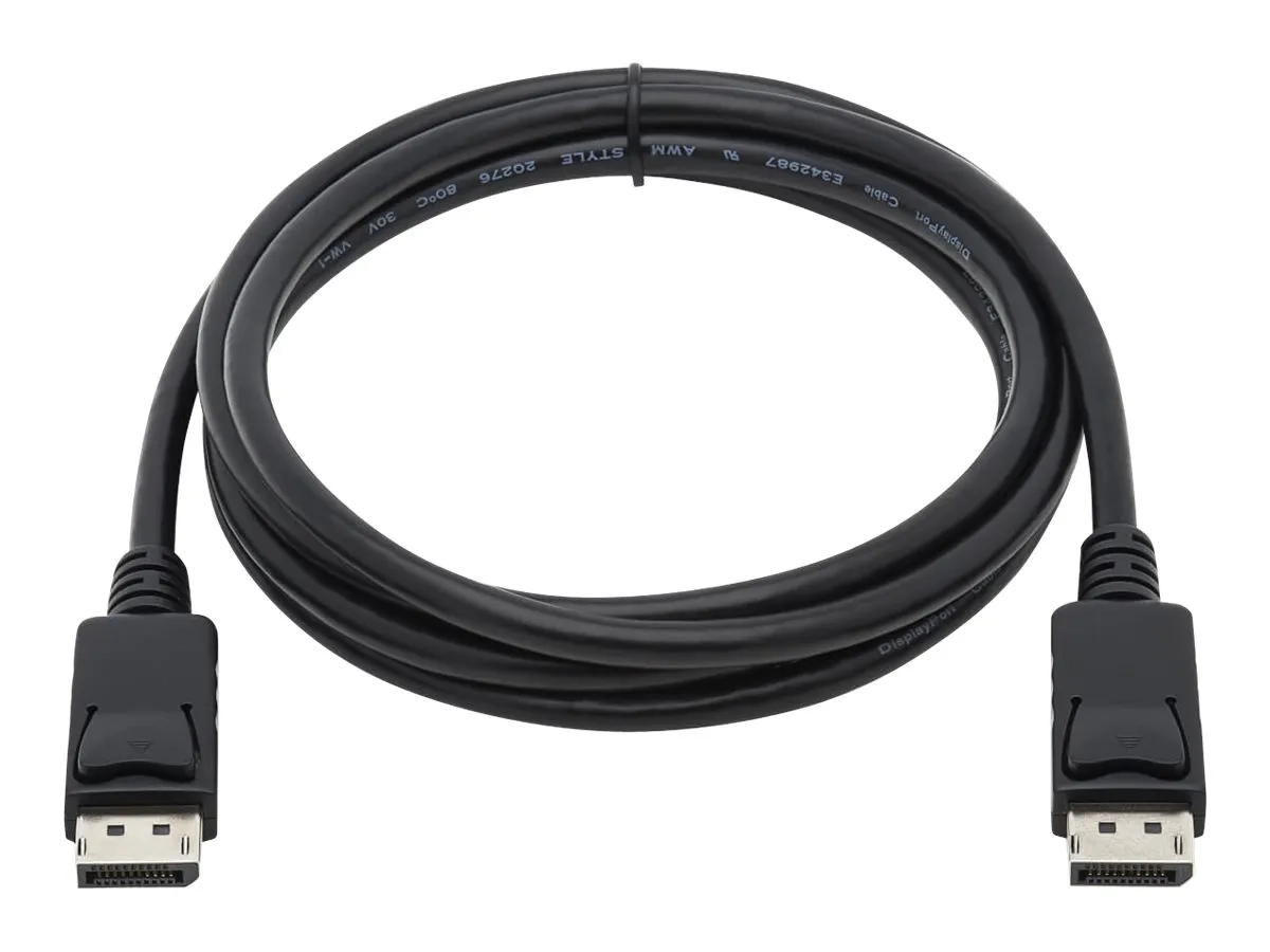 Eaton Tripp Lite Series DisplayPort Cable with Latching Connectors, 4K 60 Hz (M/M), Black, 10 ft. (3.05 m)