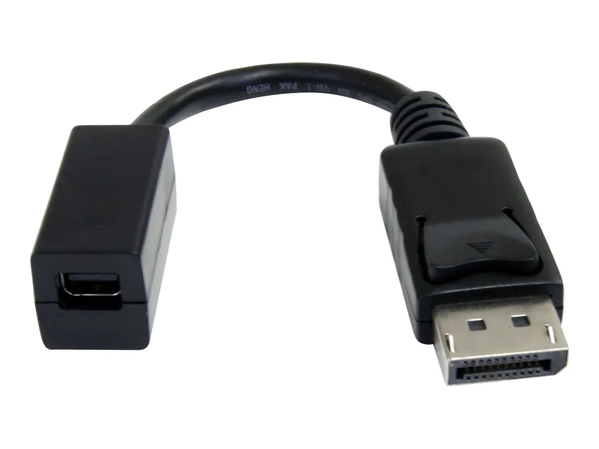 StarTech.com Adaptateur de câble vidéo 15 cm DiplayPort vers Mini DisplayPort – M/F
