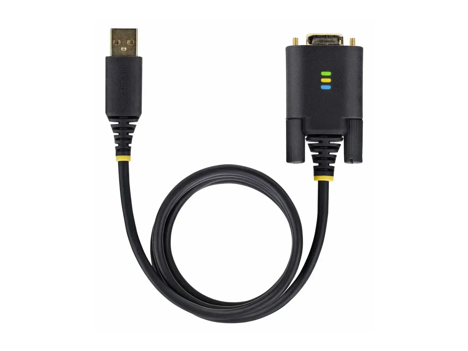 StarTech.com 6.6ft/2m USB to Null Modem Serial Adapter Cable, FTDI, RS232