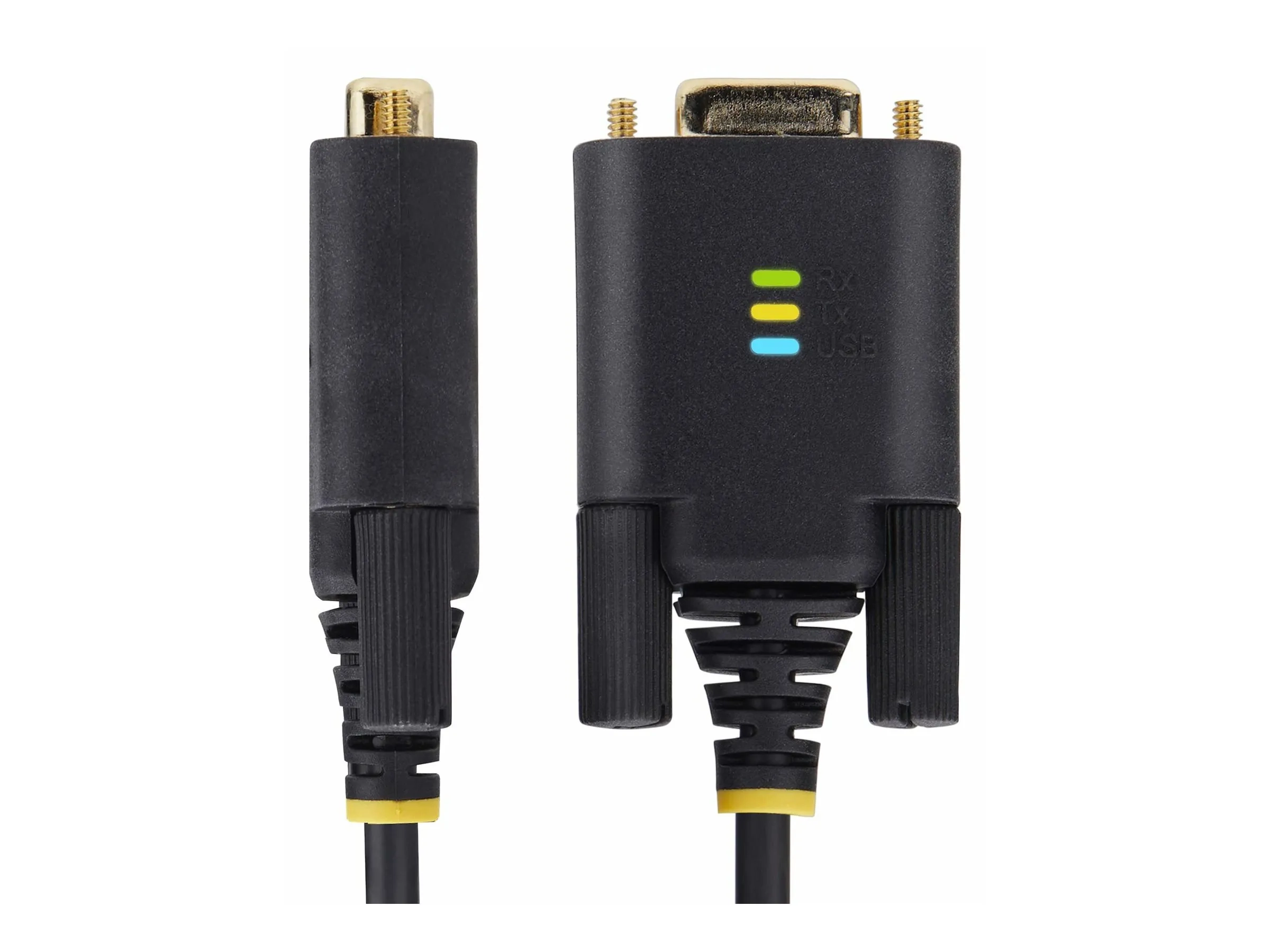 StarTech.com 6.6ft (2m) USB to Serial Adapter Cable, COM Retention, RS232