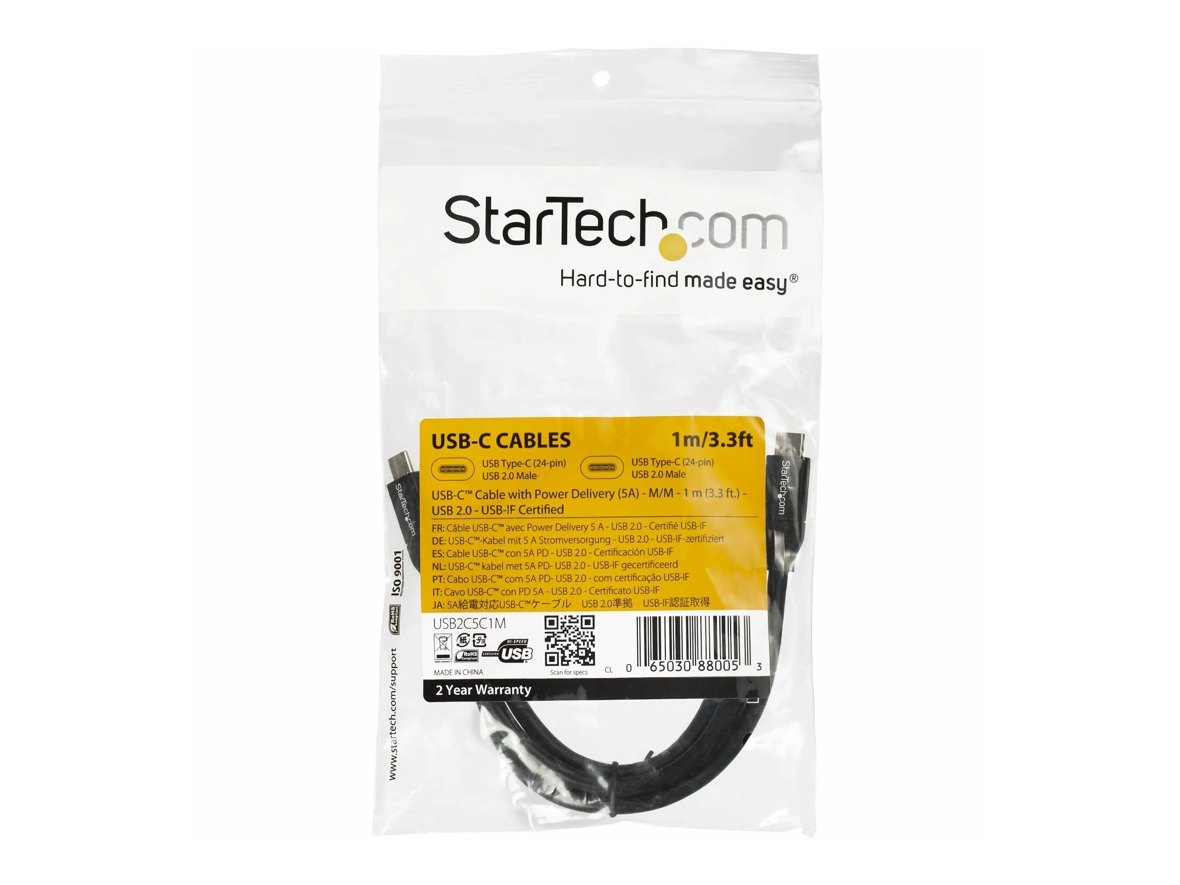 StarTech.com Câble USB