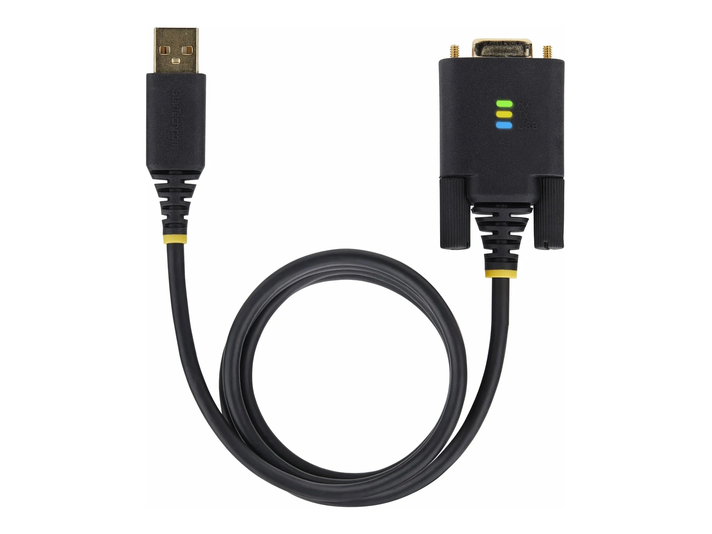 StarTech.com Adaptateur USB vers Série Null Modem de 1m, RS232, FTDI