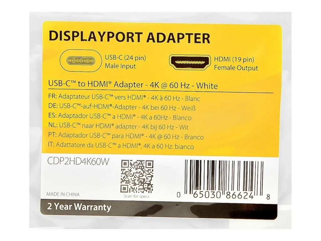 StarTech.com Adaptateur USB C vers HDMI