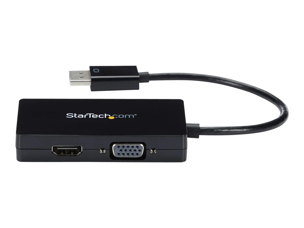 StarTech.com Adaptateur de voyage DisplayPort vers VGA / DVI / HDMI