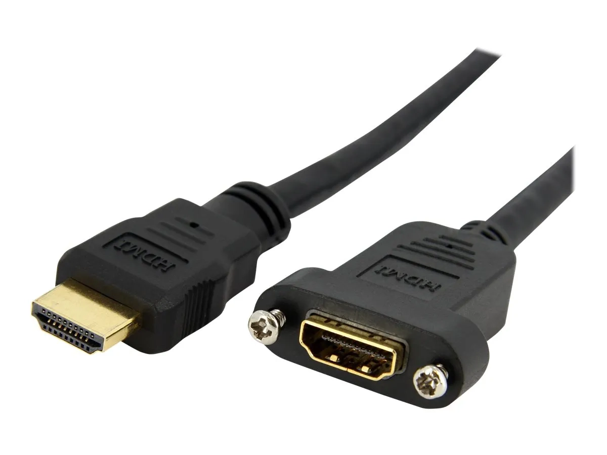 StarTech.com Câble HDMI standard à montage sur panneau de 91 cm