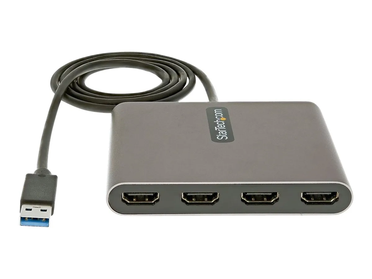 StarTech.com Adaptateur USB 3.0 vers 4x HDMI