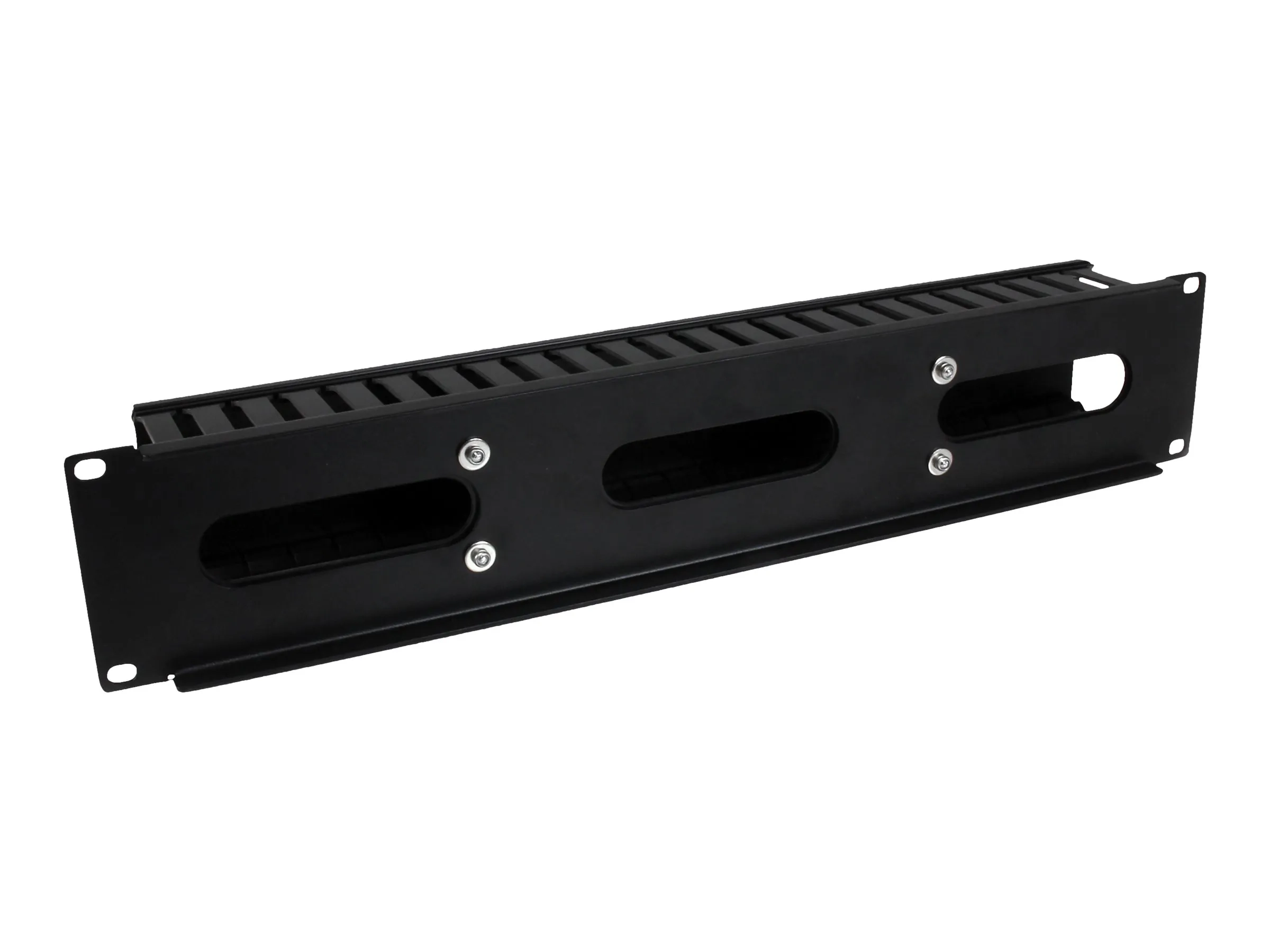 StarTech.com Panneau / Goulotte de gestion de câbles horizontal 2U pour rack de serveur
