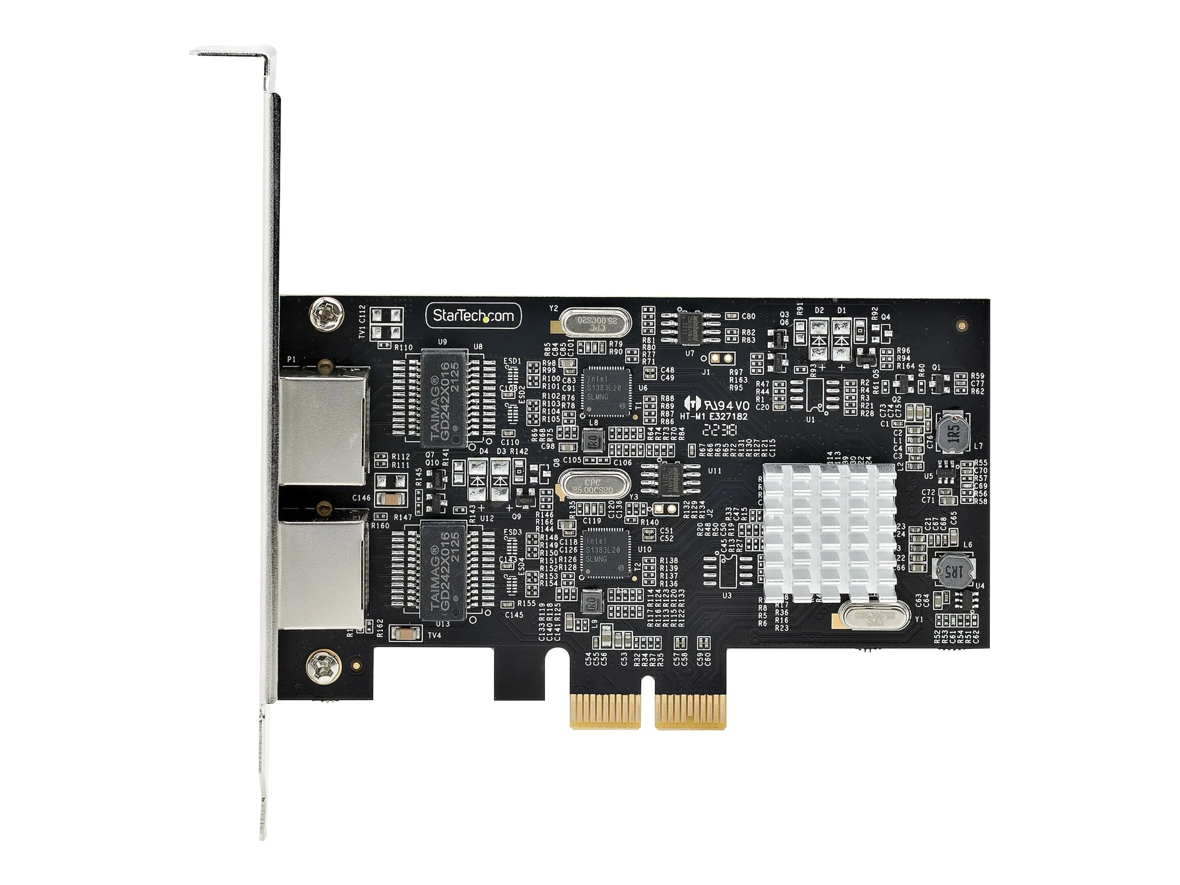 StarTech.com Carte Réseau PCIe à 2 Ports 2,5 Gbps NBASE