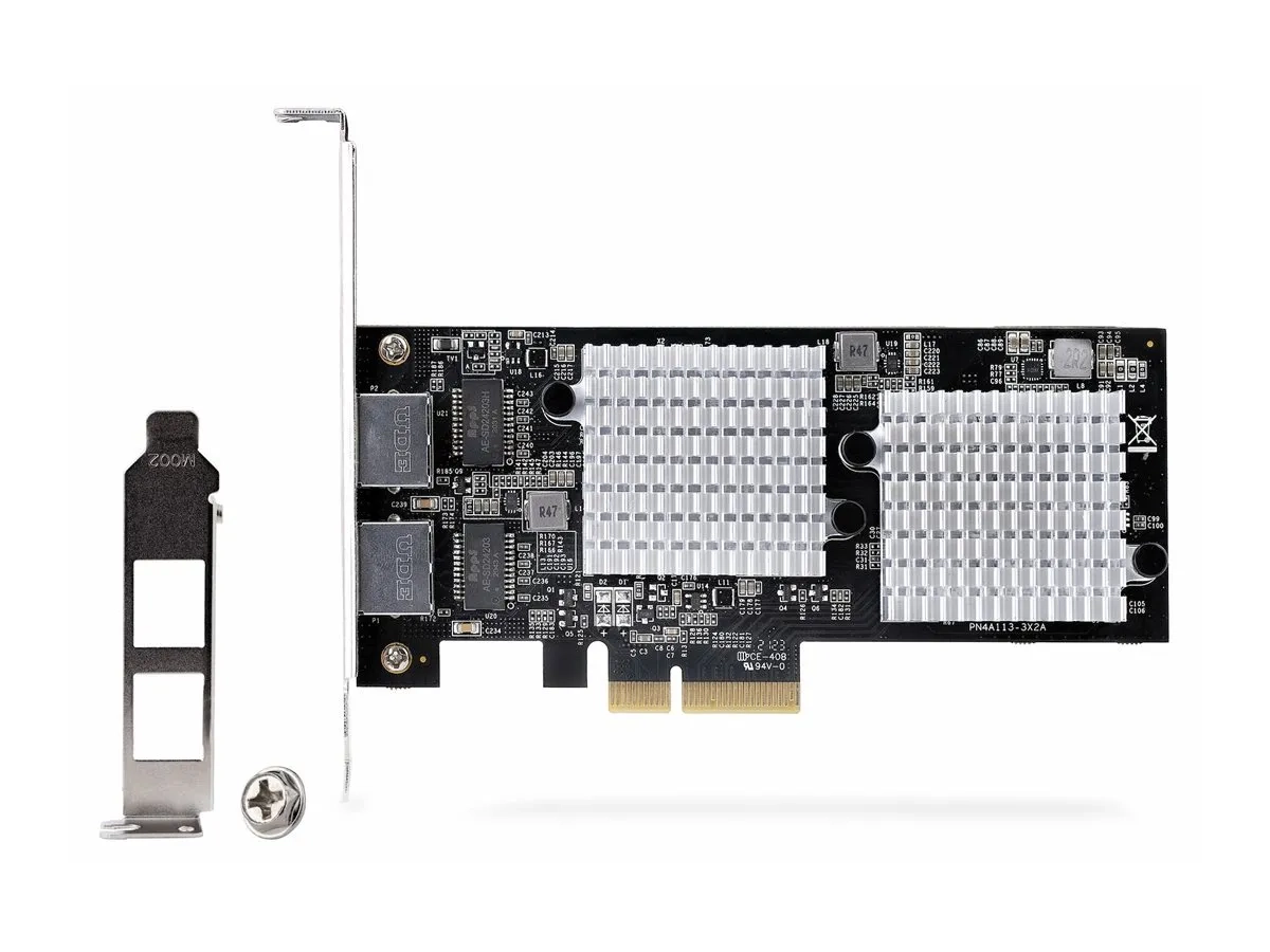 StarTech.com Carte Adaptateur Réseau PCIe 10GbE 2 Ports