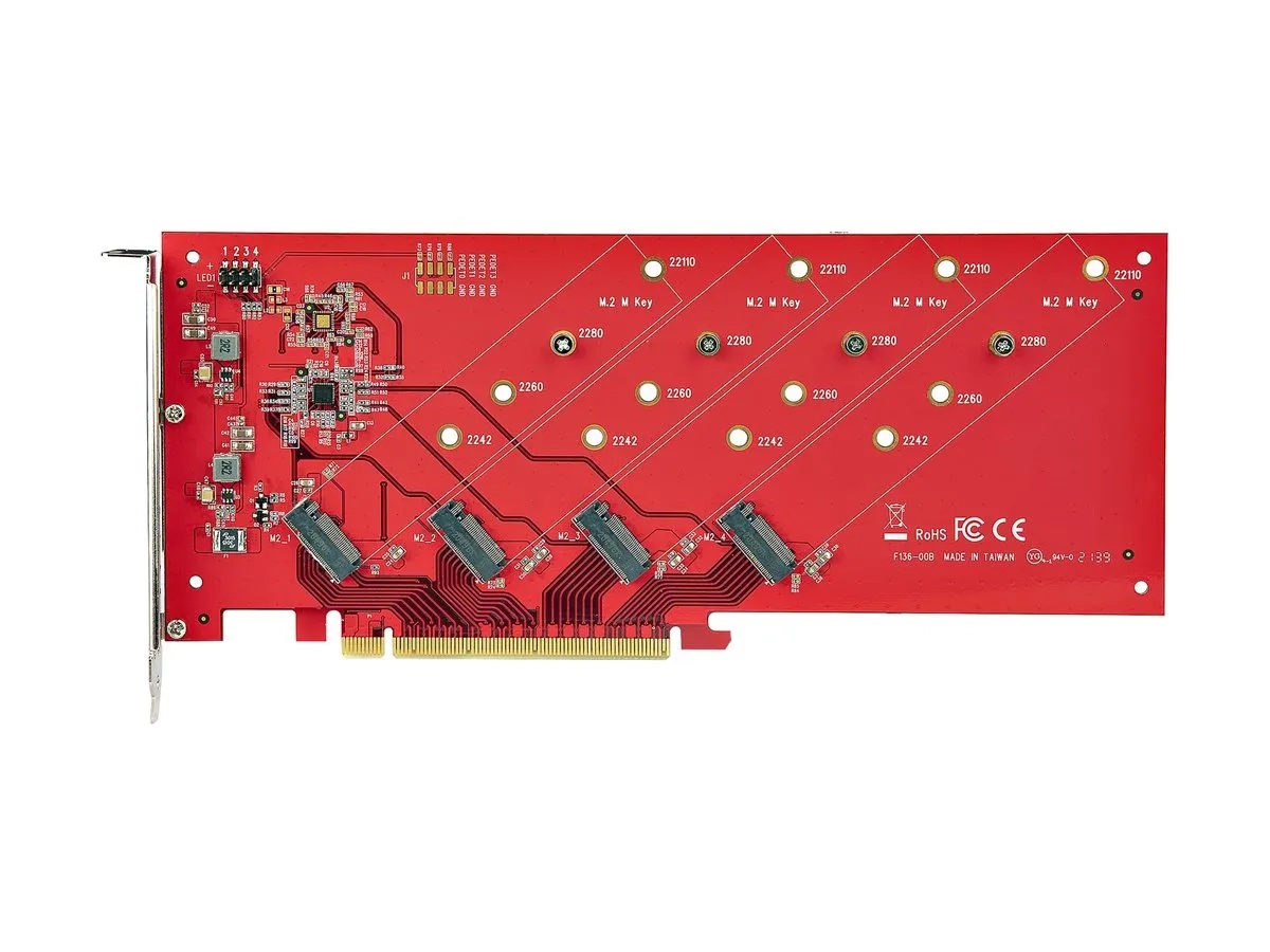 StarTech.com Adaptateur PCIe M.2