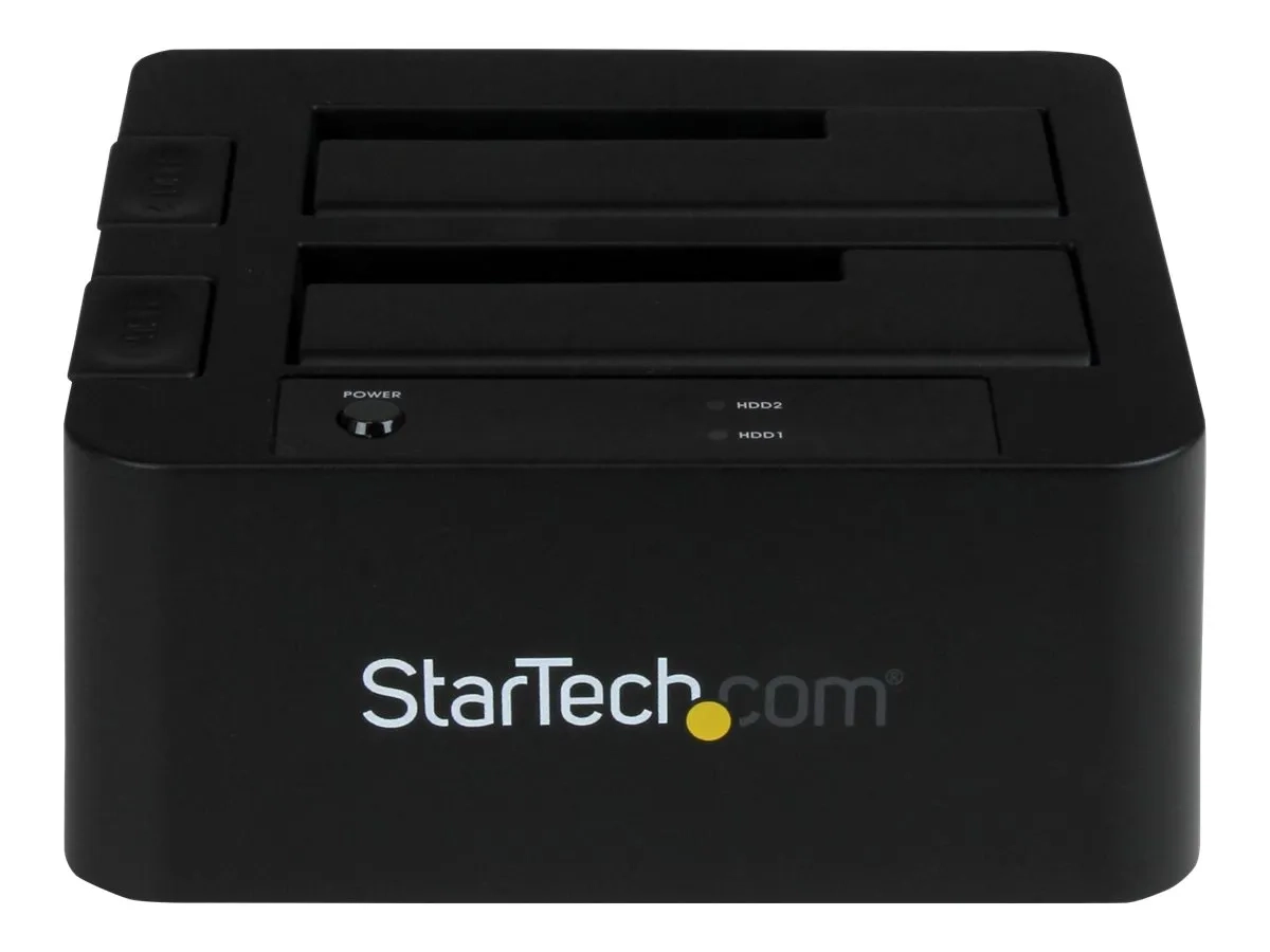 StarTech.com Dock pour Disque Dur 2 baies USB 3.0, eSATA à SATA 2,5/3,5"