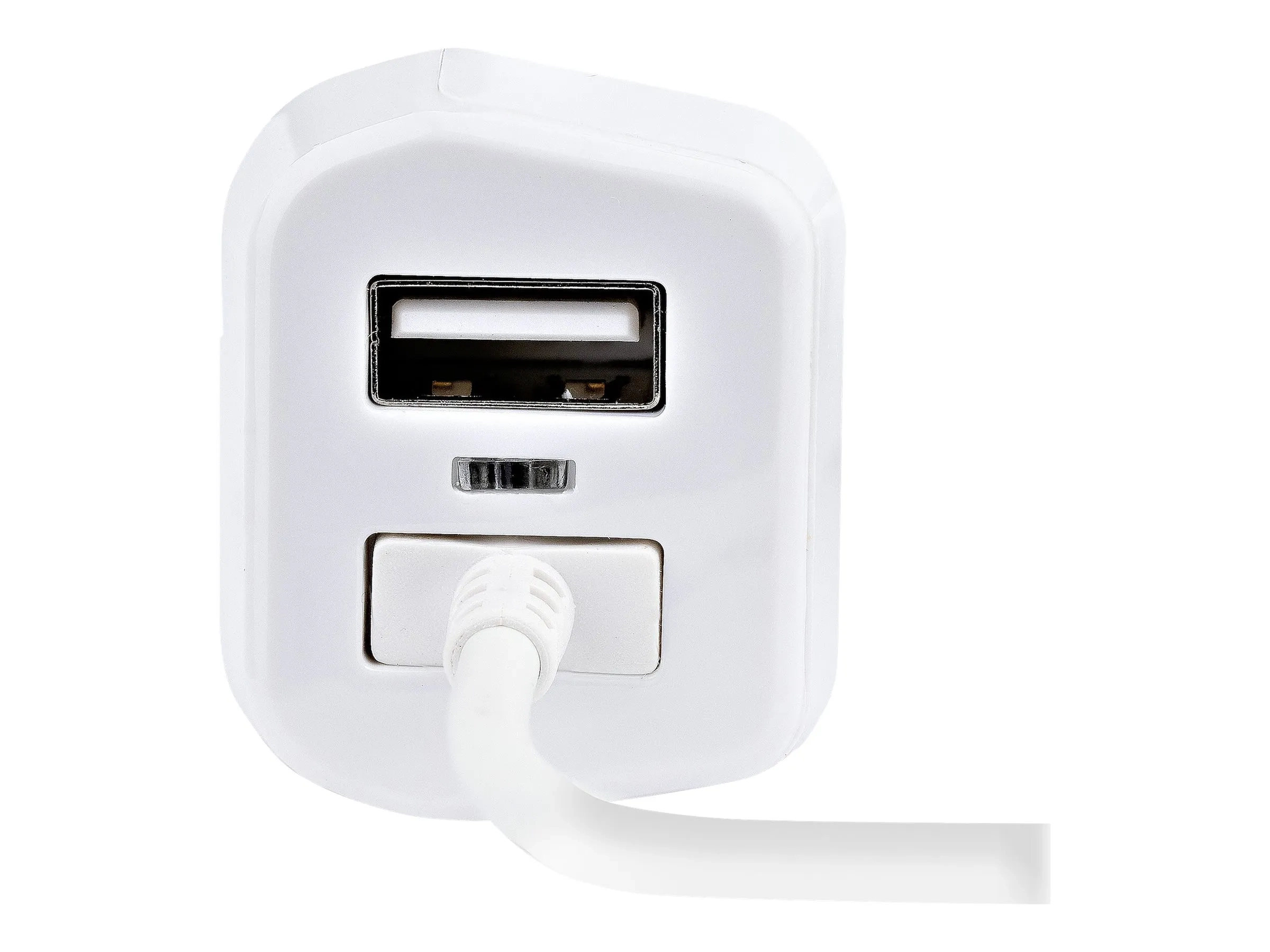 StarTech.com Chargeur Voiture Lightning avec Câble Spiralé de 1m