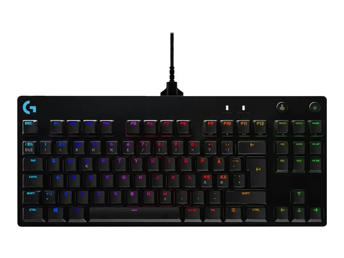 Logitech Clavier de jeu mécanique G Pro
