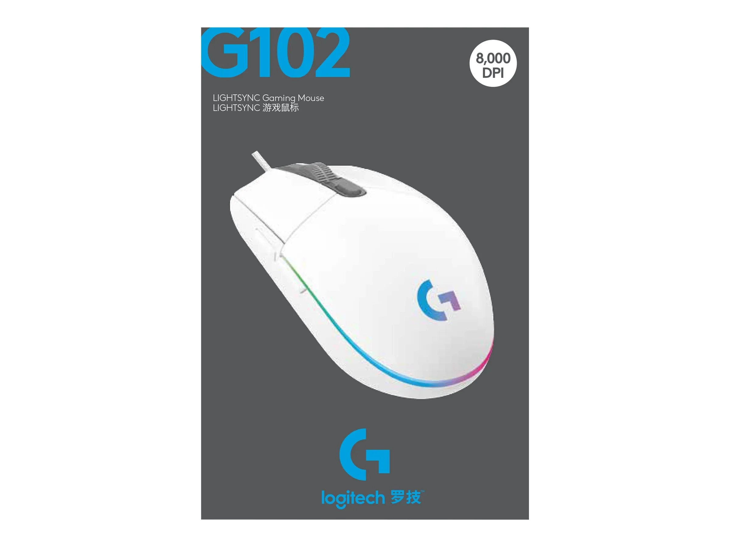 Souris de jeu Logitech G102 LIGHTSYNC