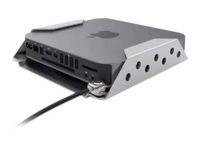 Compulocks Support de sécurité pour Mac Mini avec câble à clé argenté