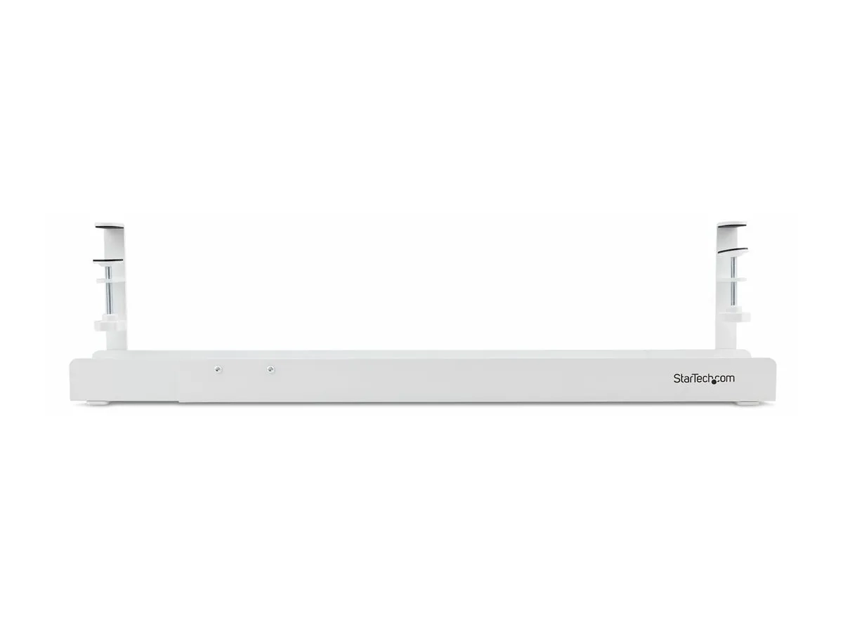 StarTech.com Under Desk Cable Management Tray, Clamp