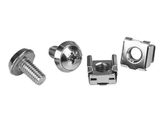StarTech.com Vis M6 et écrous cages M6 pour rack serveur