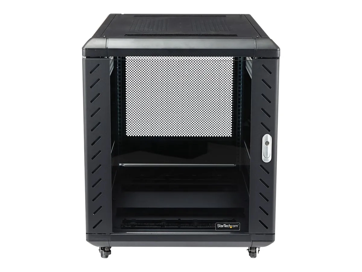 StarTech.com Armoire serveur non assemblee avec roulettes 12U 91 cm