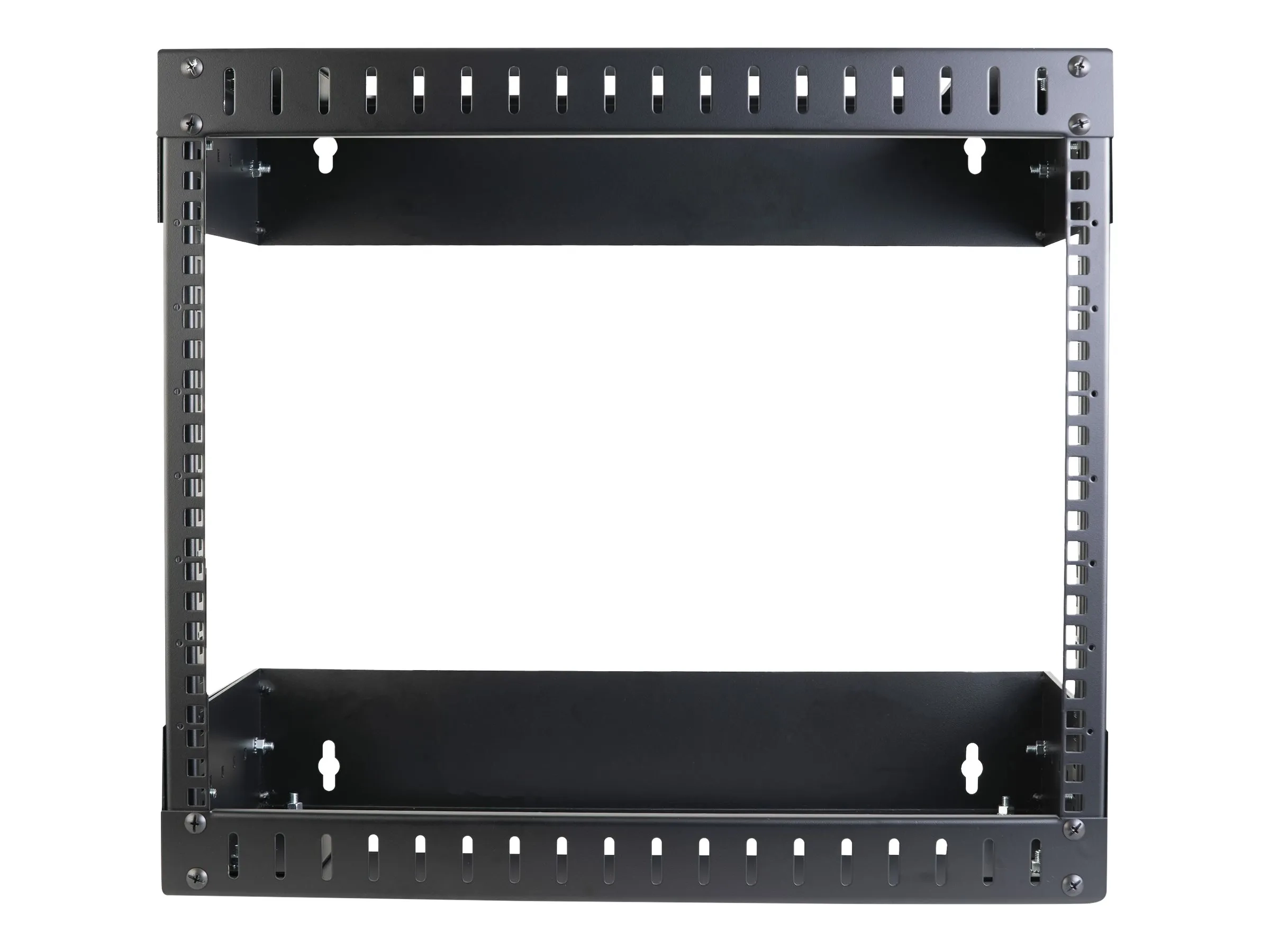 StarTech.com Rack à Cadre Ouvert Noir 8 U