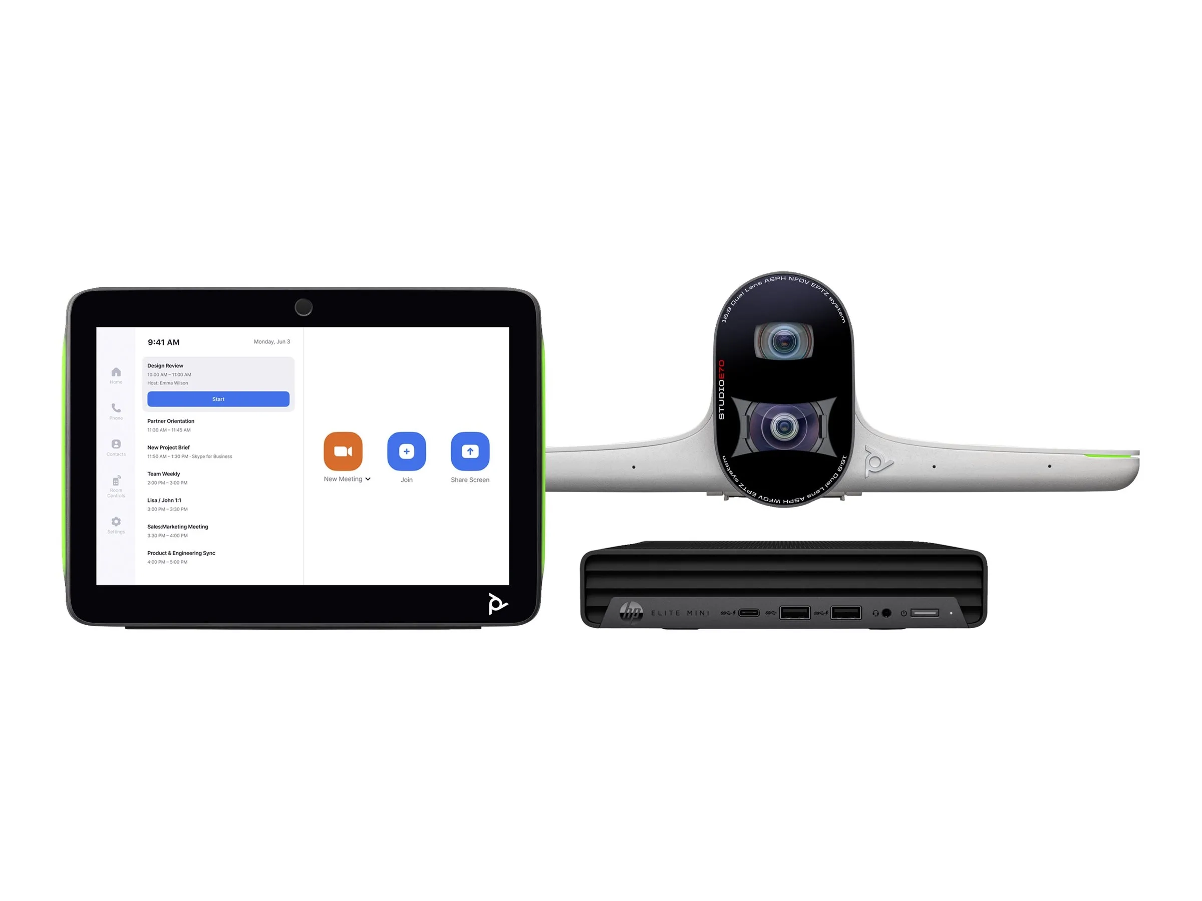 HP Poly Studio Large Room Bundle