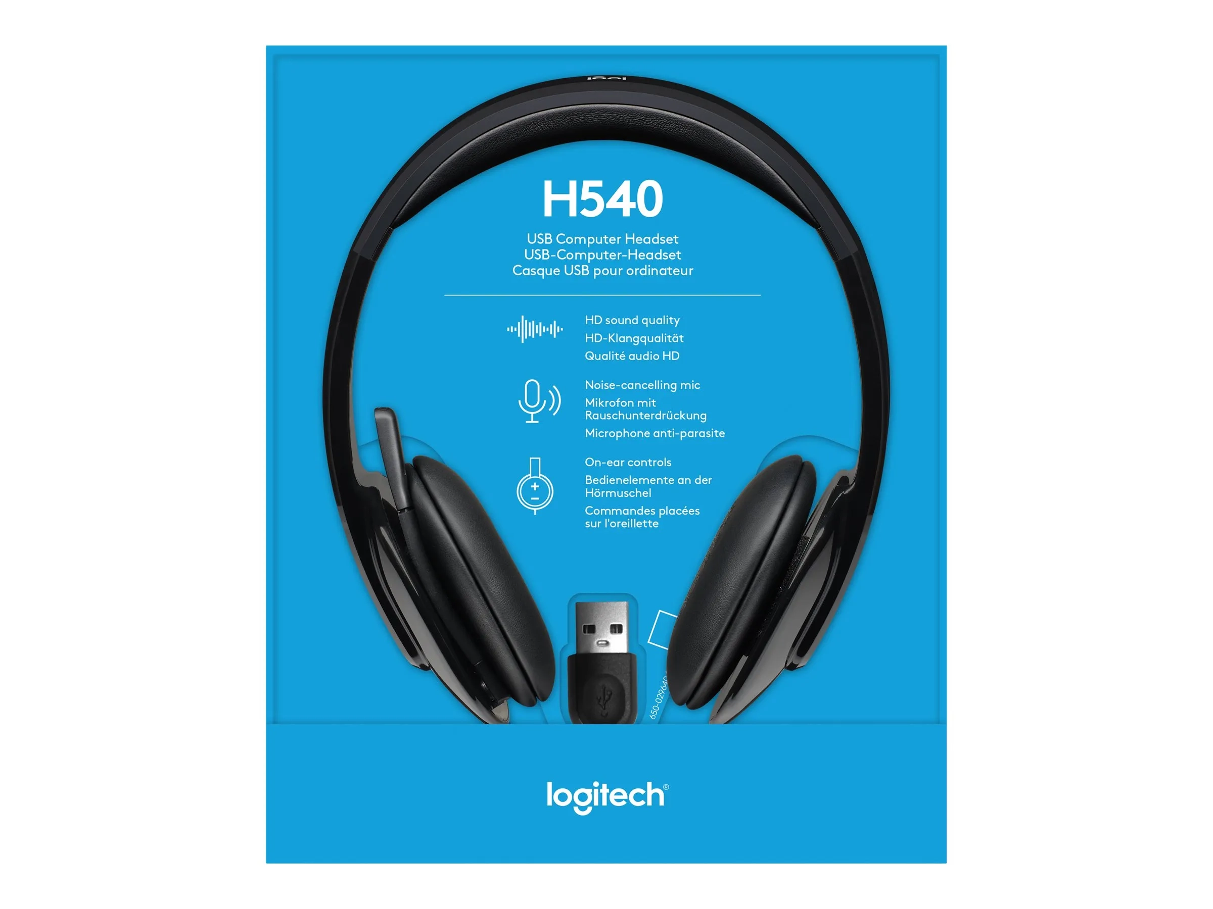 Casque USB Logitech H540