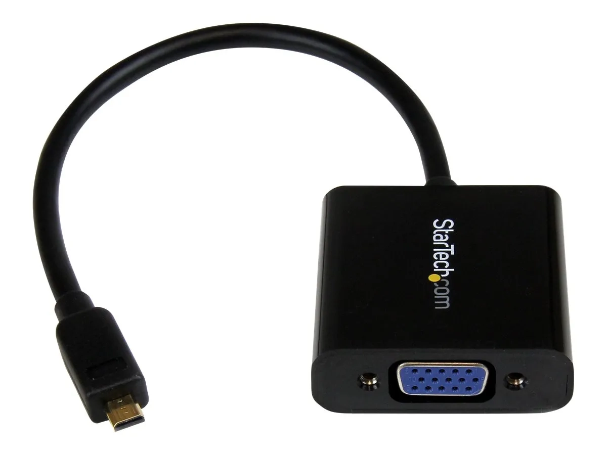 StarTech.com Adaptateur convertisseur Micro HDMI vers VGA pour smartphone/ultrabook/tablette 